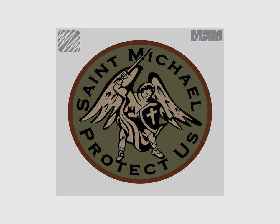 Saint Michael patch - Forest