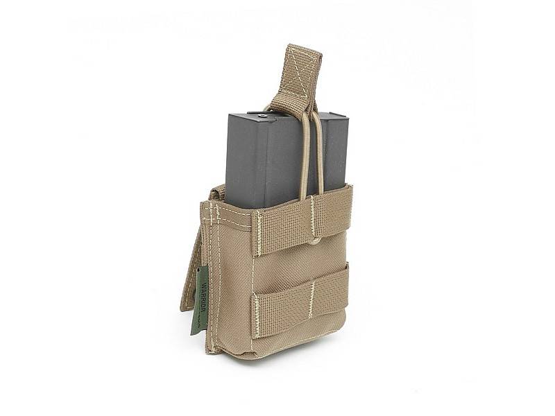 Single 7.62 x 51mm Open Short - Coyote Tan