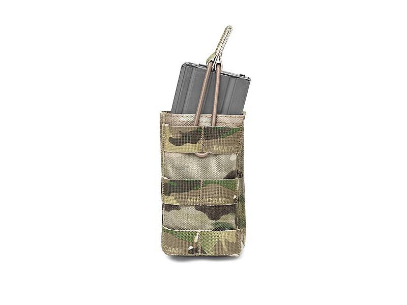 Single Open 5.56 Magazine Bungee Retention - MultiCam
