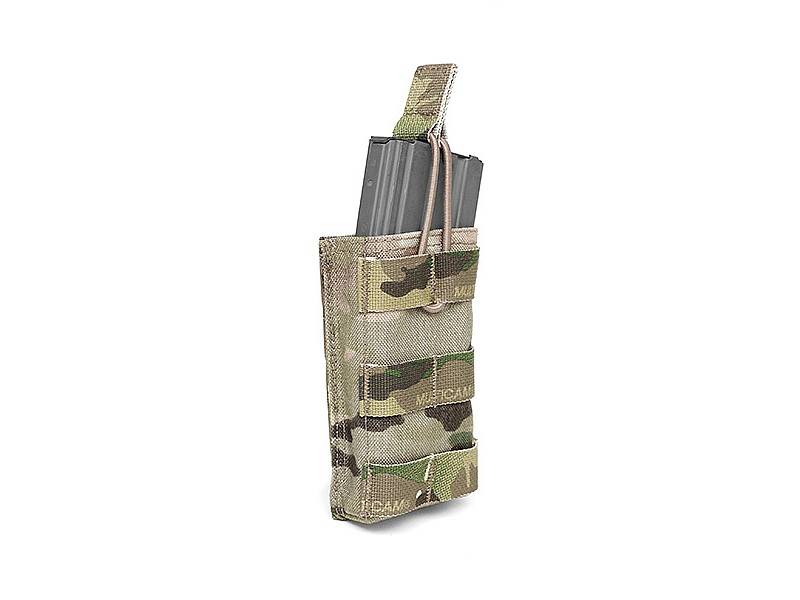 Single Open 5.56 Magazine Bungee Retention - MultiCam