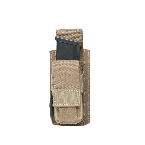 Single Direct Action 9mm Pistol Mag Pouch - Coyote Tan