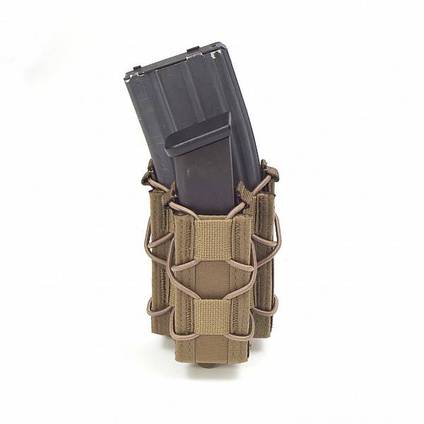 Single Quick Mag with Single Pistol Pouch - Coyote Tan