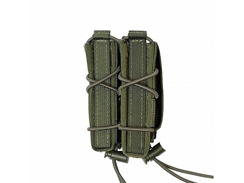Single Quick Mag with Single Pistol Pouch - Olive Drab