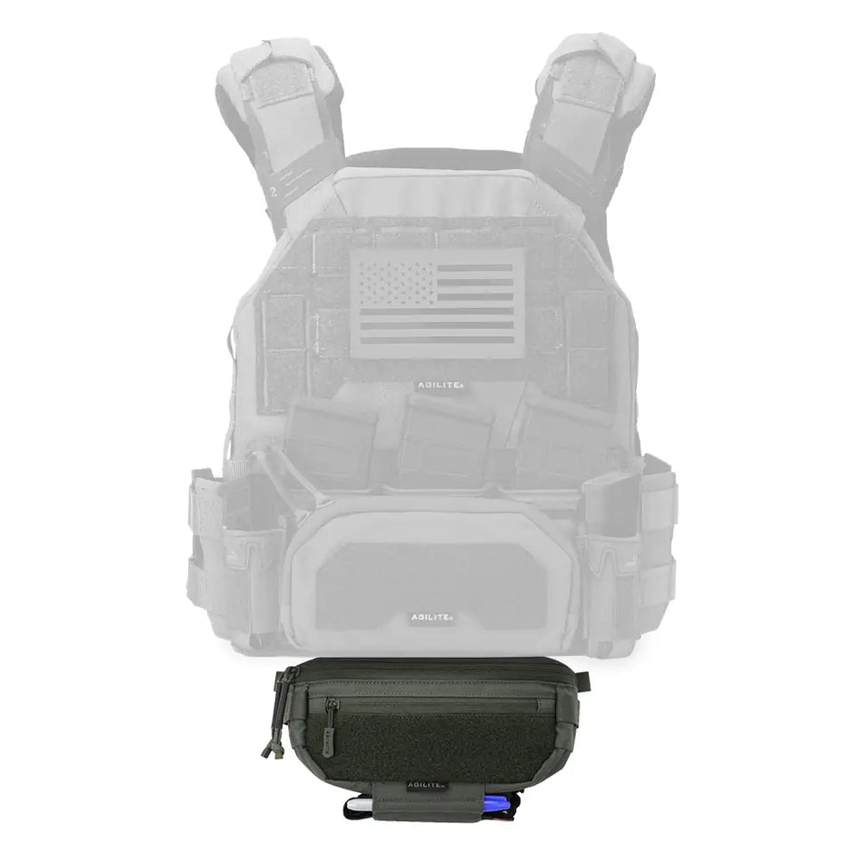 Six Pack Hanger Pouch - Black