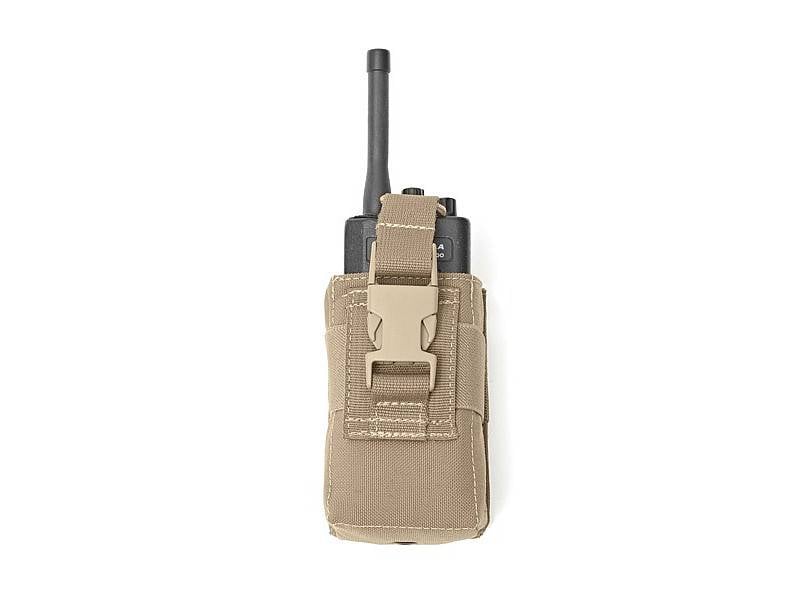 Elite OPS Small Radio Pouch - Coyote Tan