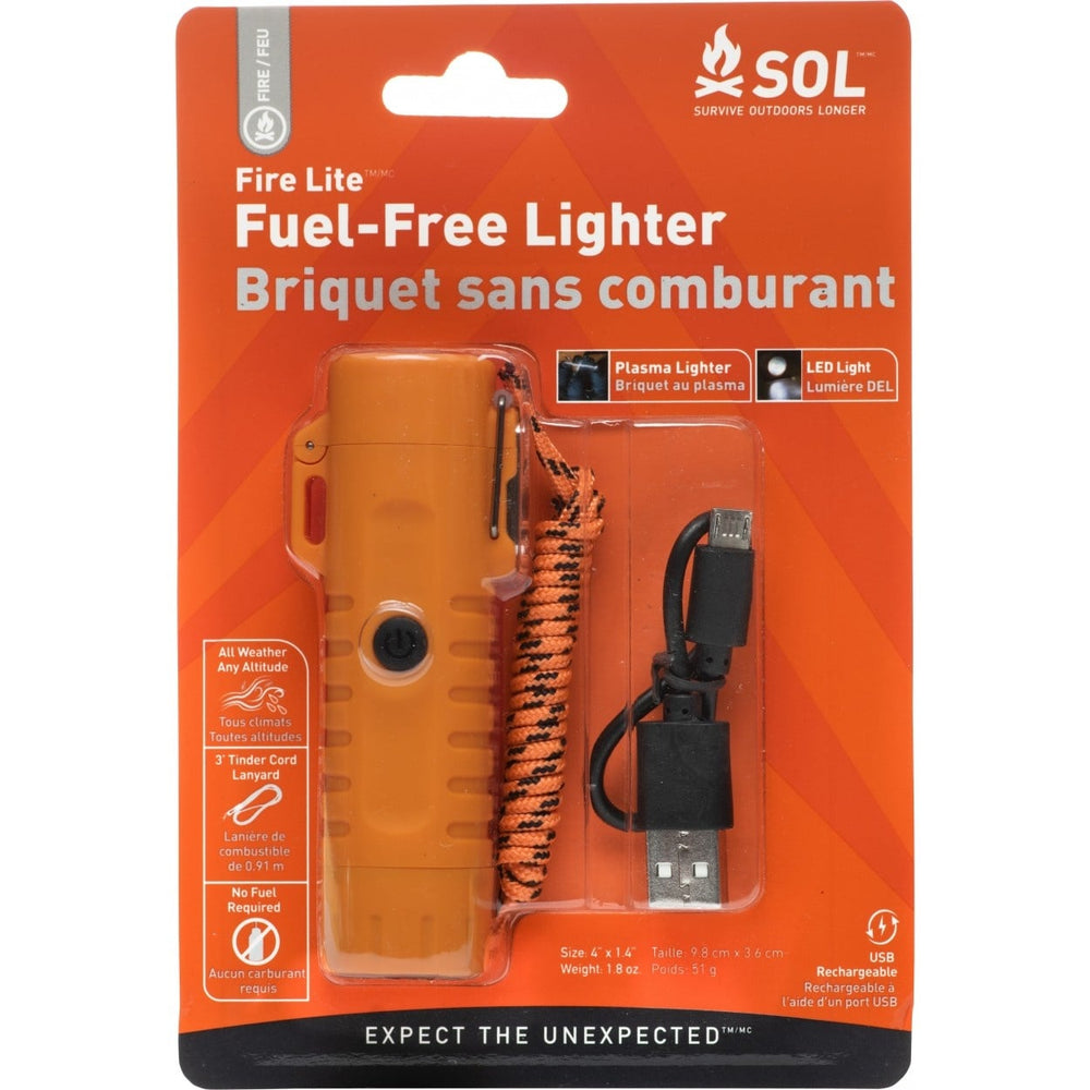 Fire Lite Fuel Free Lighter – Orange