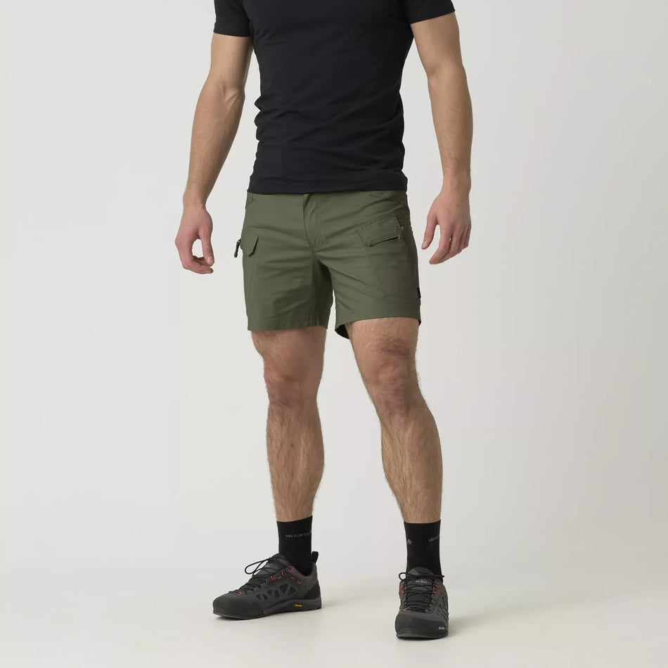 UTS Shorts 6" PolyCotton Stretch Ripstop - Olive Green