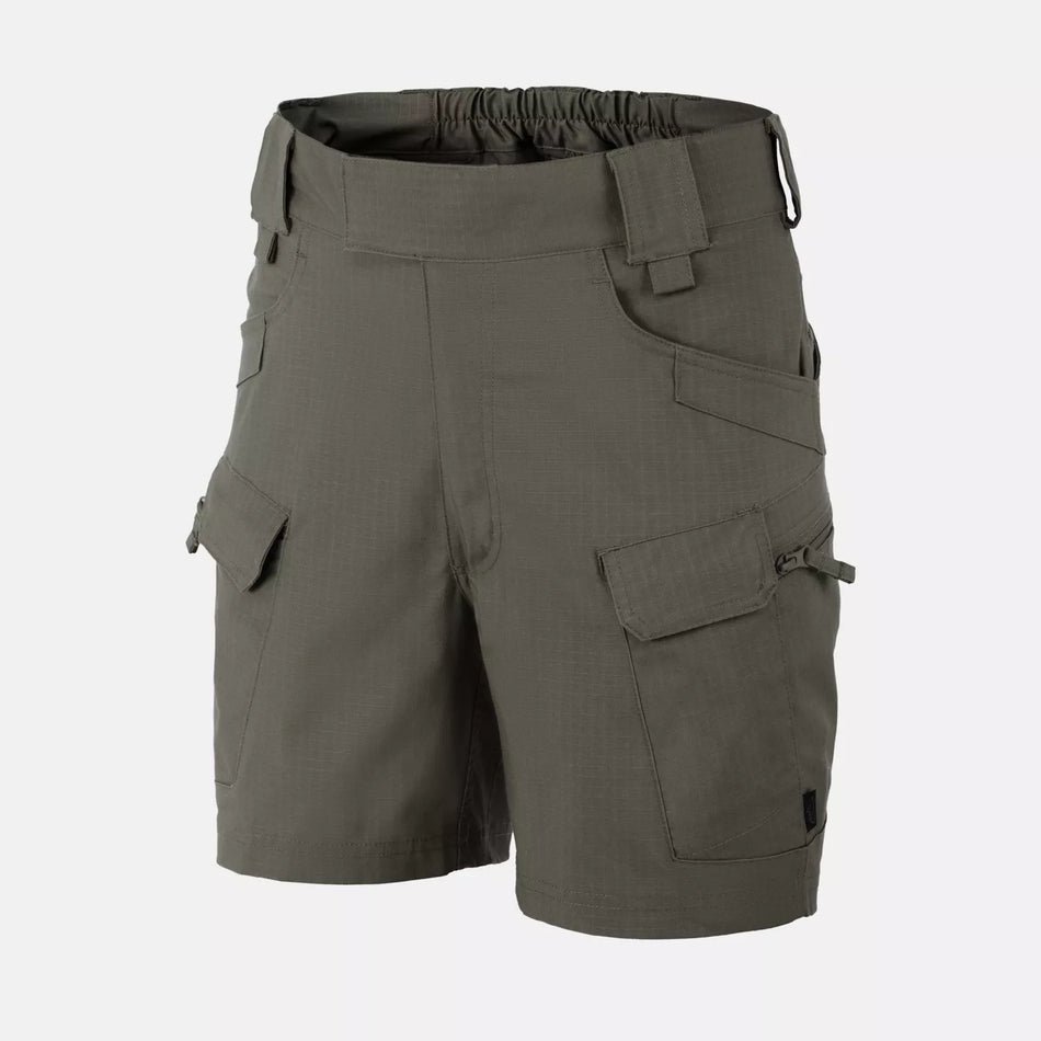 UTS Shorts 6" PolyCotton Stretch Ripstop - Taiga Green