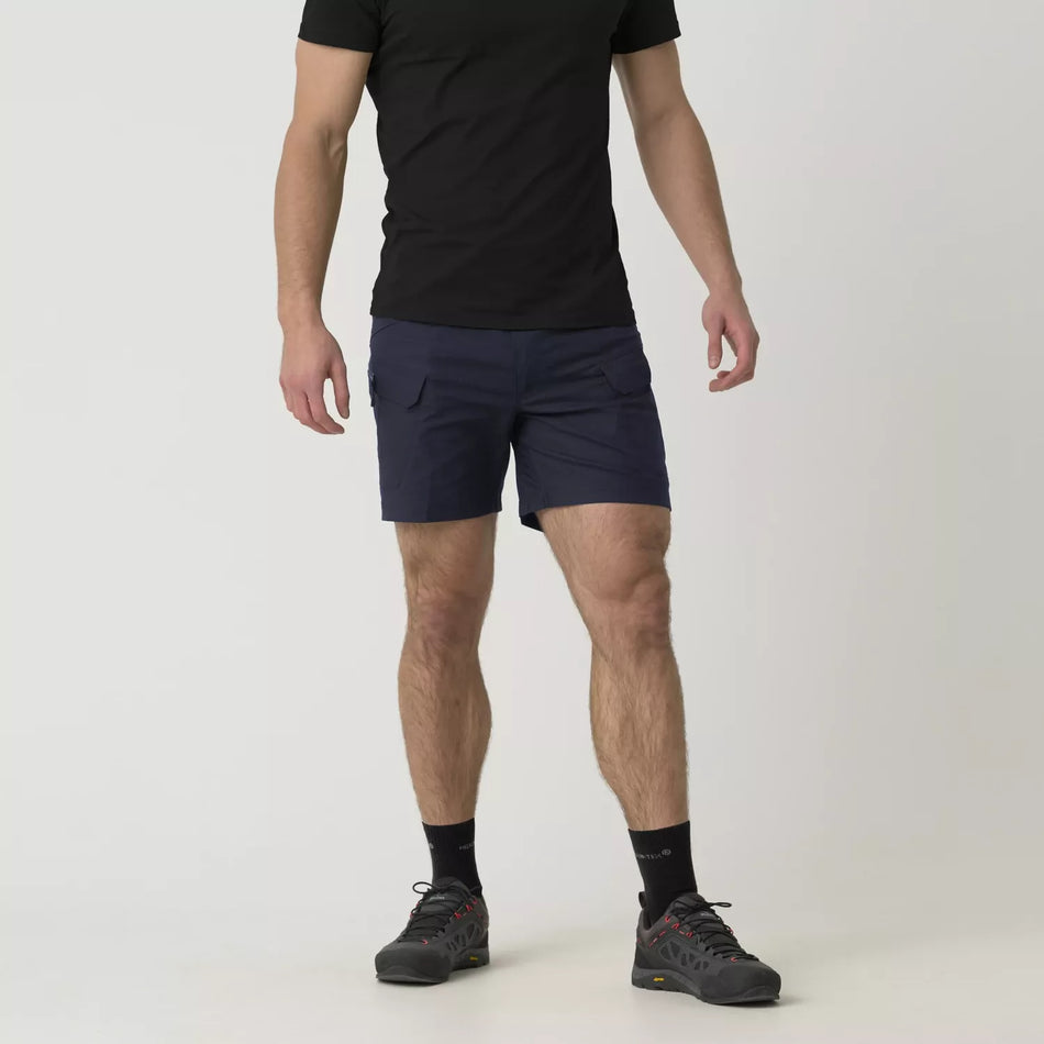 UTS Shorts 6" PolyCotton Stretch Ripstop - Navy Blue