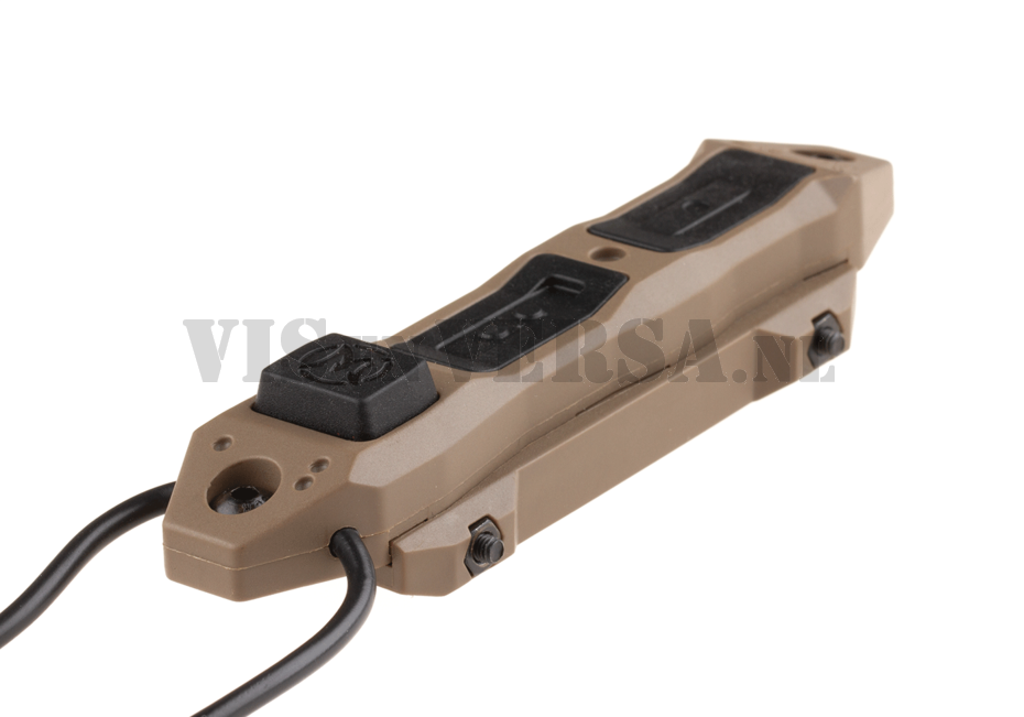 Tactical Augmented Dual Function Tape Switch with Lock 3.5mm - Dark Earth