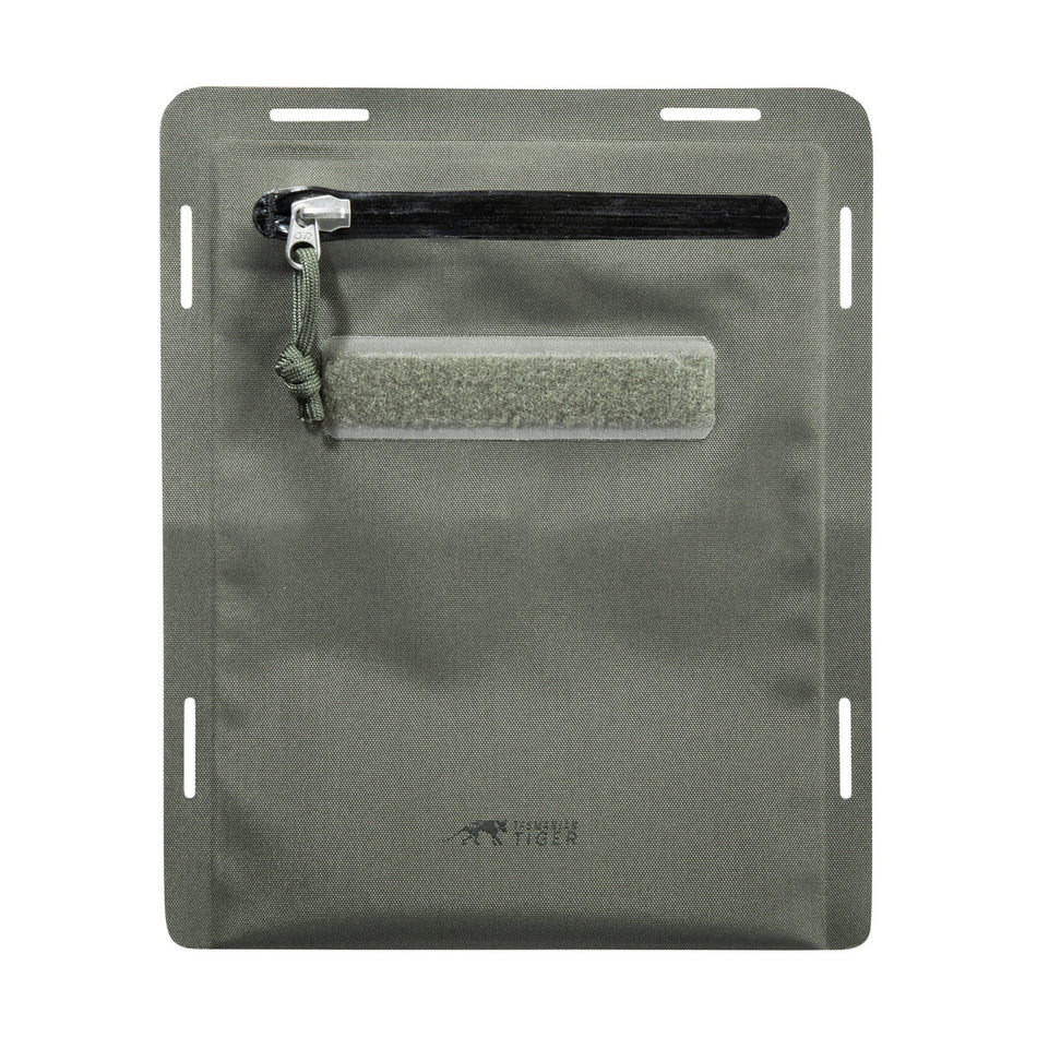 Pouch A4 WR Document Sleeve - Stone Grey Olive