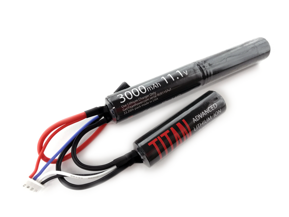 3000mAh 11.1v Nunchuk T-Plug (Deans)