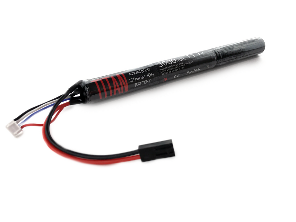 3000mAh 11.1v Stick Tamiya