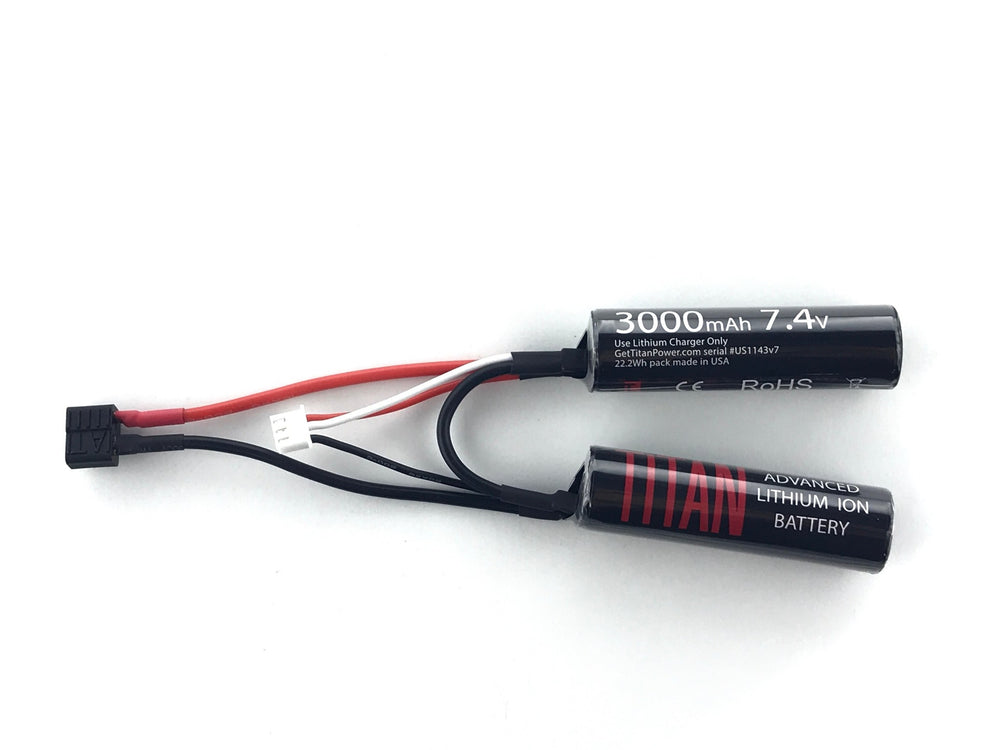 3000mAh 7.4v Nunchuk T-Plug (Deans)