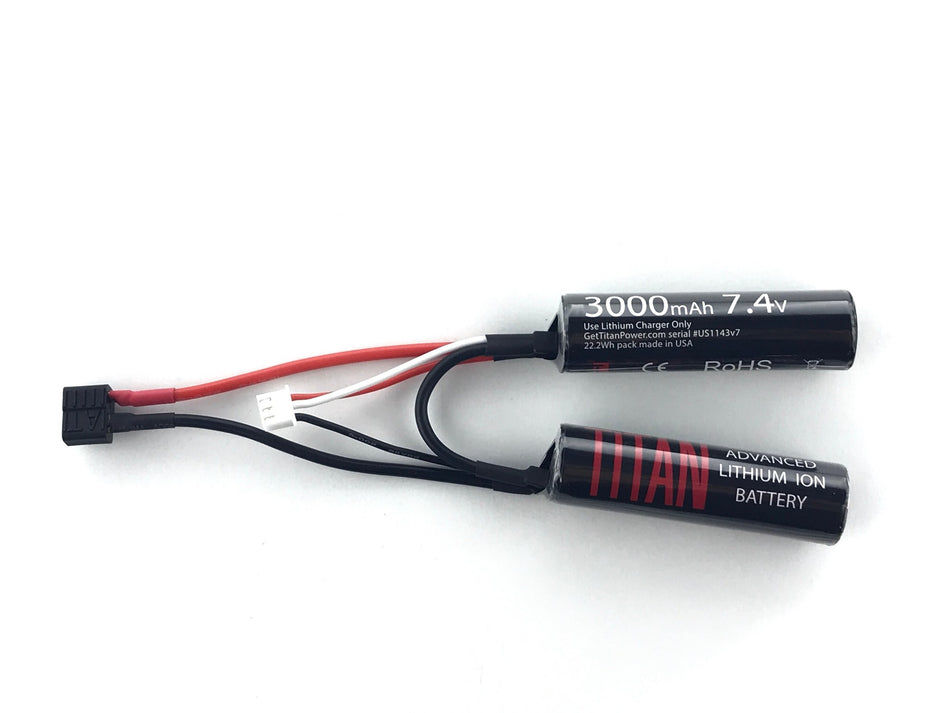 3000mAh 7.4v Nunchuk T-Plug (Deans)