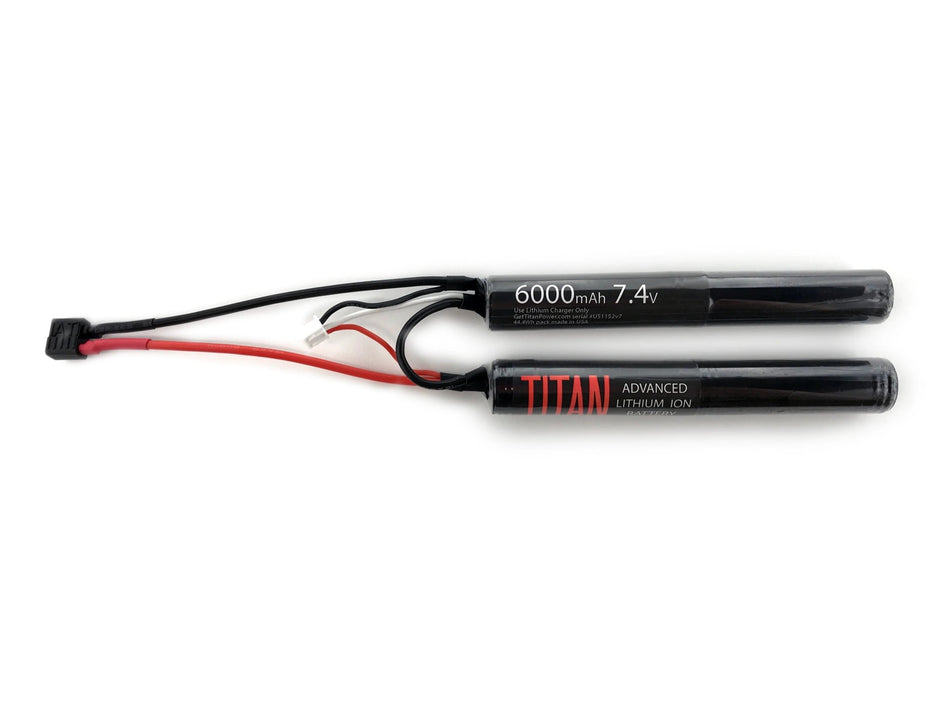 6000mAh 7.4v Nunchuk T-Plug / Deans
