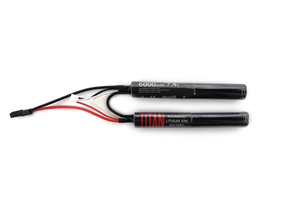 6000mAh 7.4v Nunchuk Tamiya