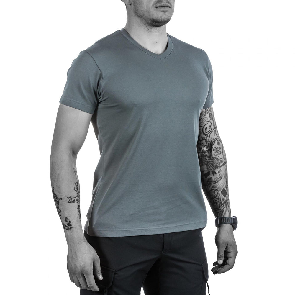 Urban-T-Shirt – Stahlgrau