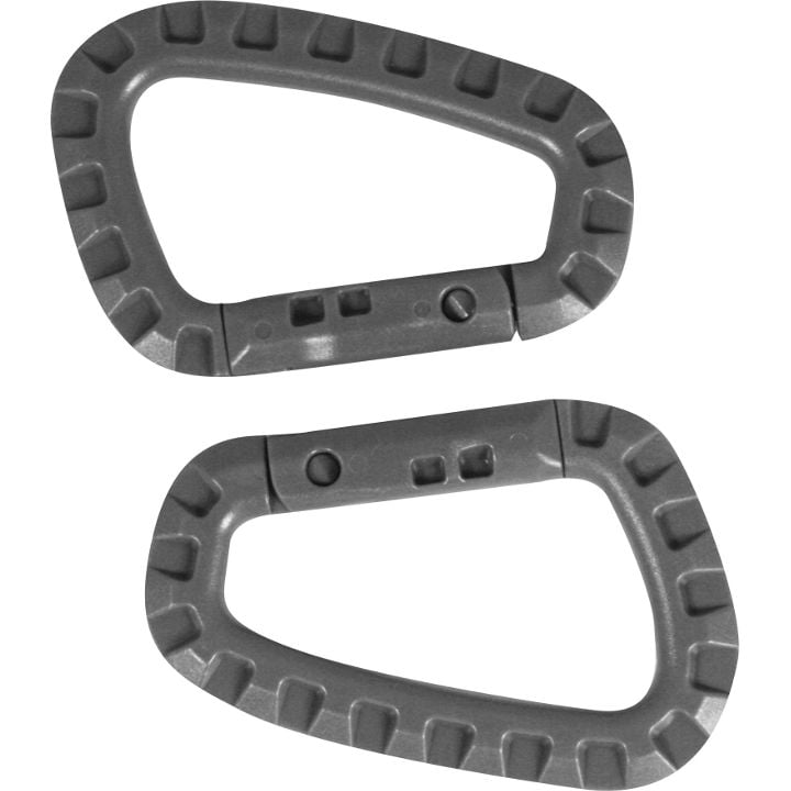 Tactical Carabiner 2 Pieces - Titanium