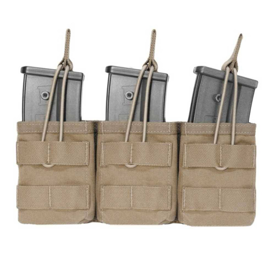 Dreifache offene G36-Magazintasche – Coyote