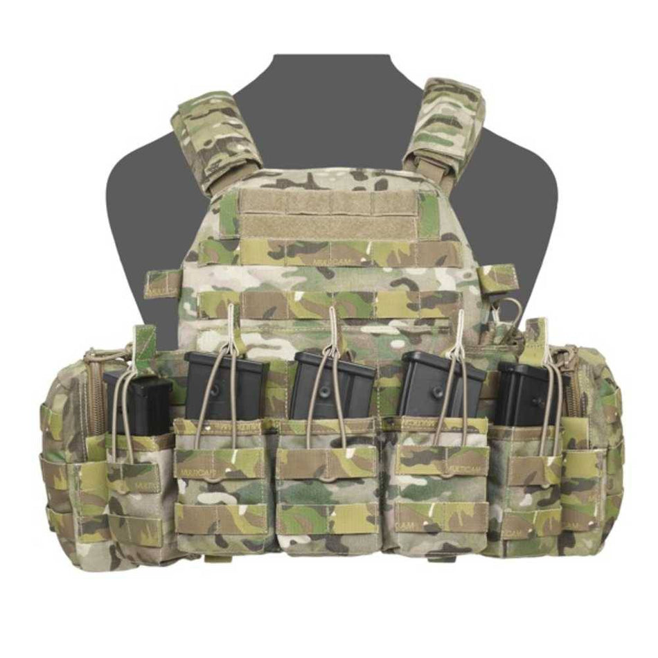 Dreifache offene G36-Magazintasche – Multicam