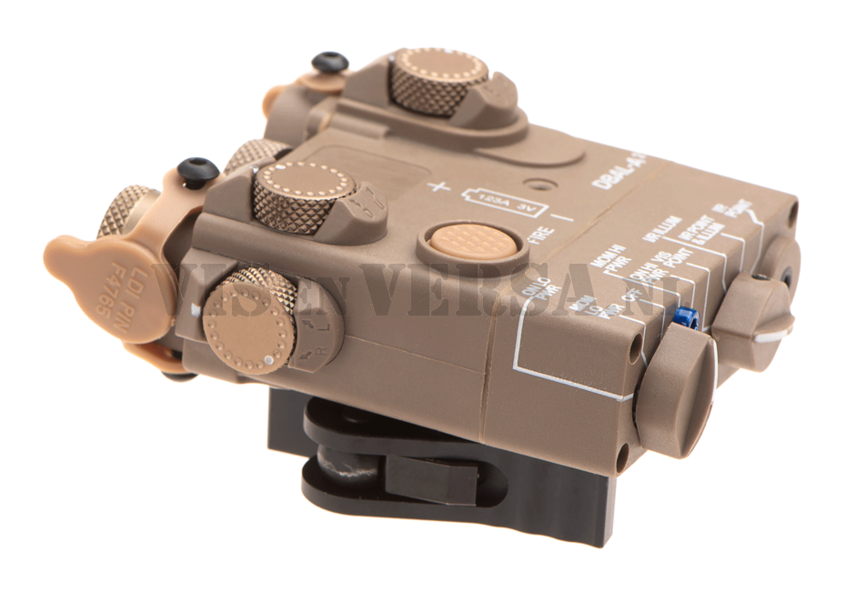 DBAL-A2 Beleuchtungs-/Lasermodul Rot + Grün - Dunkelbraun