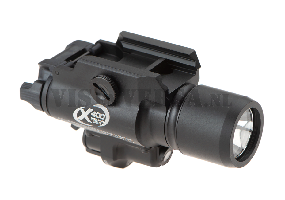 X400 Pistolenlampe / Lasermodul – Schwarz