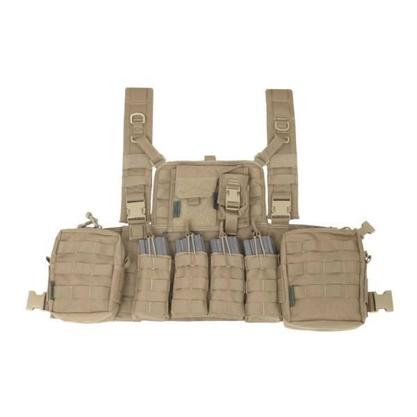 901 Elite 4 Chest Rig - Coyote Tan