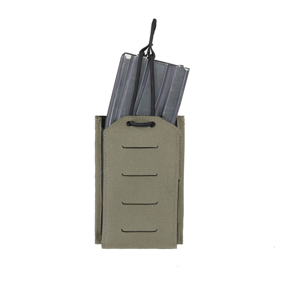 Laser Cut Detachable Single Bungee 5.56 Panel - Ranger Green