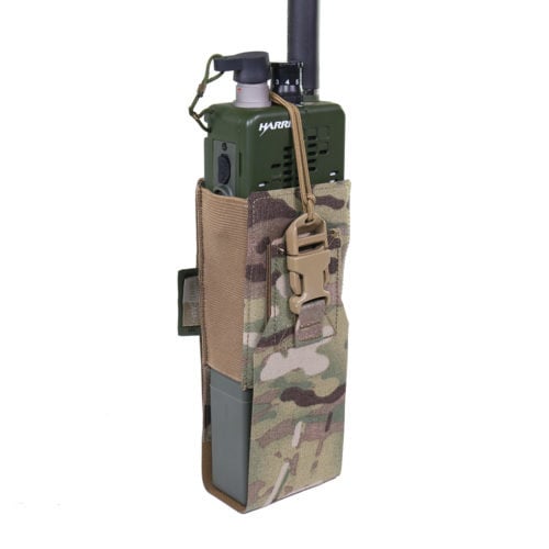 Laser Cut MBITR/Harris Radio Pouch - MultiCam