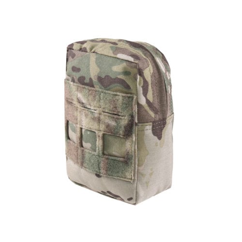 Laser Cut Small Vertical Utility Pouch - MultiCam