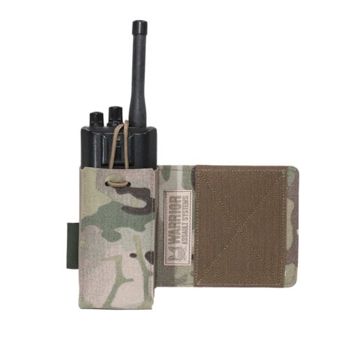 Laser Cut Wing Velcro verstellbare Funkgeräte-Pouch (linke Seite) – Multicam
