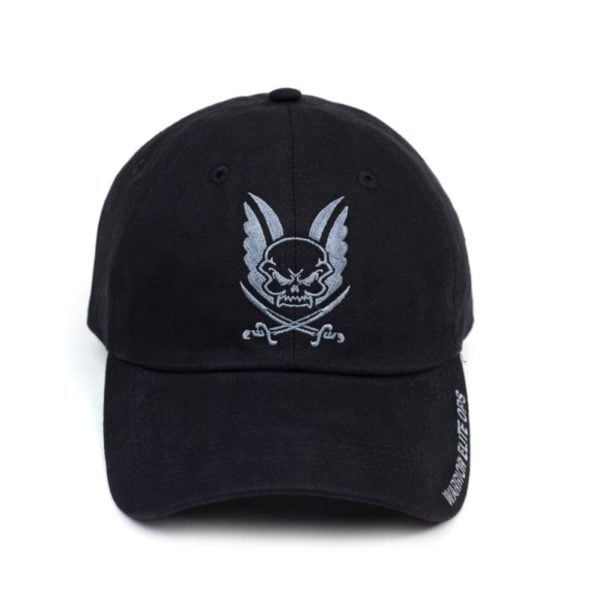 Logo Cap with Black Embroidery