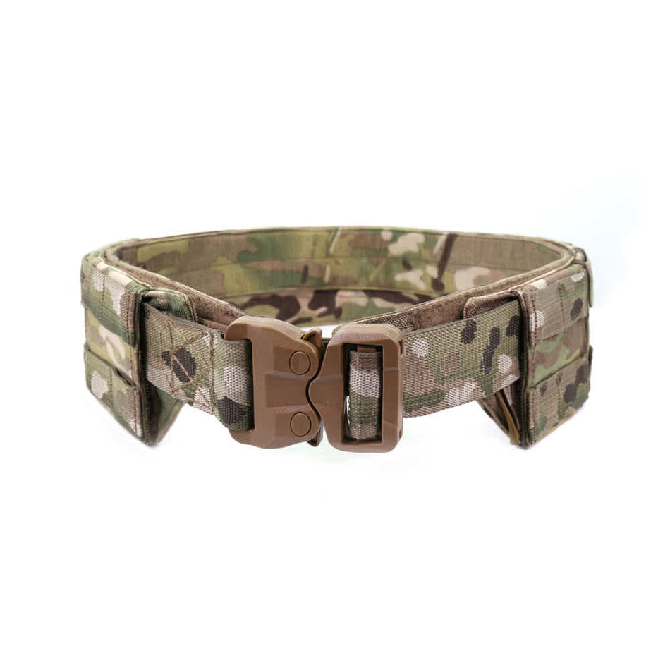 Flacher MOLLE-Gürtel mit Cobra-Gurt – MultiCam