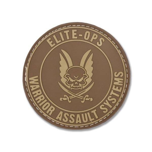 Round Rubber Logo Shield - Dark Earth