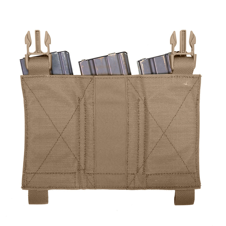 Abnehmbare dreifache elastische Molle Pouch – Coyote Tan