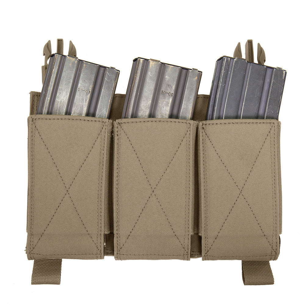 Abnehmbare dreifache elastische Molle Pouch – Coyote Tan