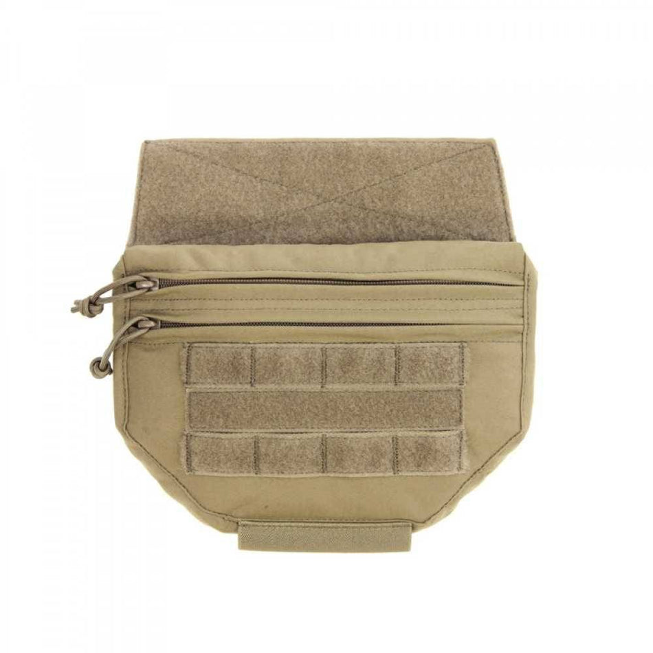 Drop Down Velcro Utility Pouch - Coyote Tan