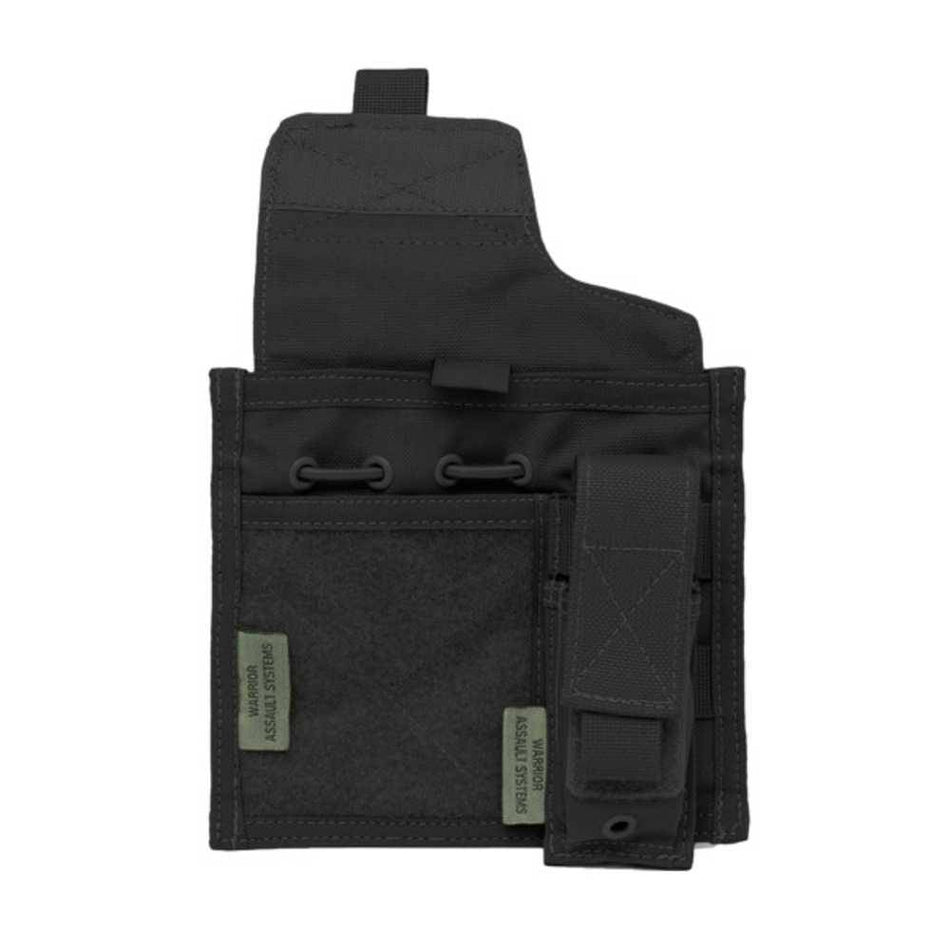 Large Admin Panel with Pistol Pouch - Black
