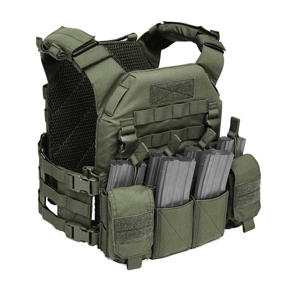 Recon Plate Carrier with Pathfinder Chest Rig - Olive Drab