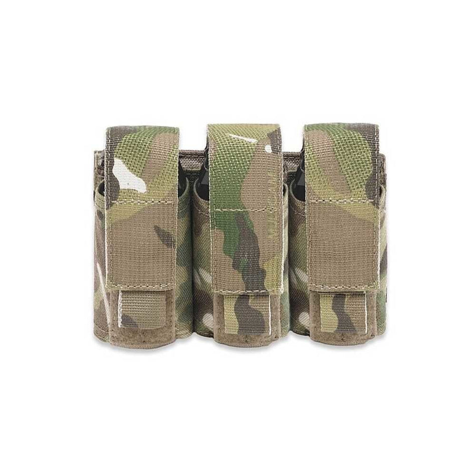 Dreifache 40-mm-Granaten-/Blendgranatentasche – Multicam