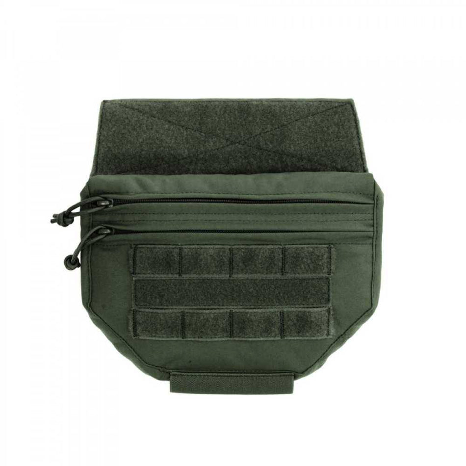 Drop Down Velcro Utility Pouch - Olive Drab