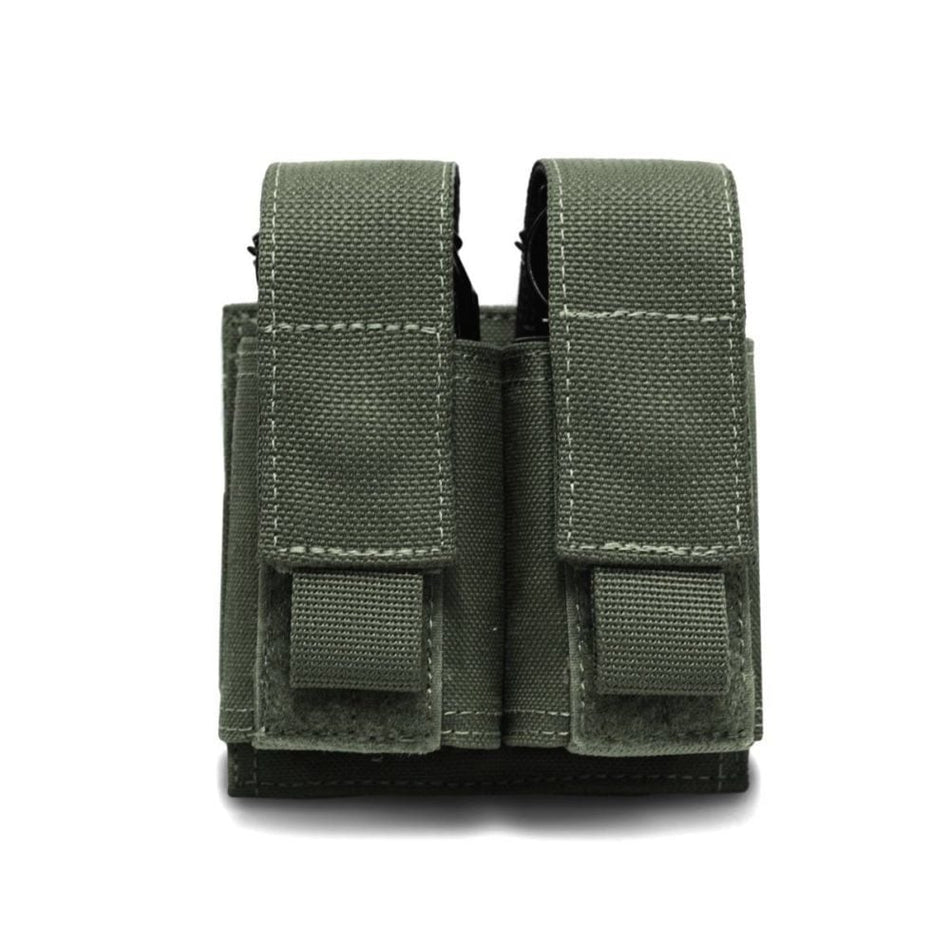 Doppelte 40-mm-Granaten-/Blendgranatentasche – Olivgrün