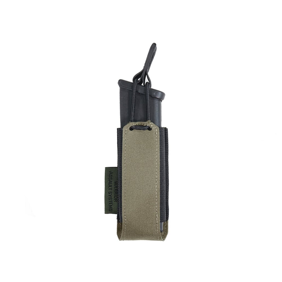 Laser Cut Single Bungee Pistol Pouch - Ranger Green