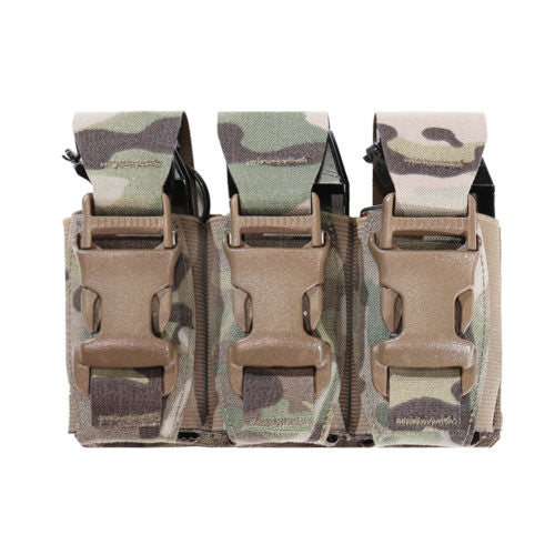 Laser-Cut-Dreifach-Pouch für 40-mm-Blendgranaten – Multicam