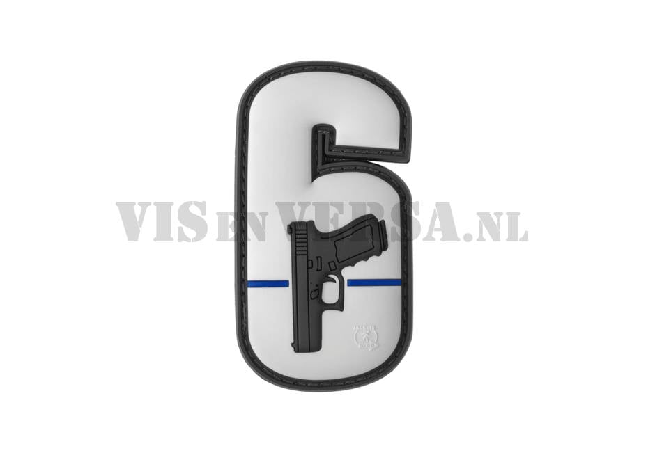 Watch your Six Rubber Patch - Color