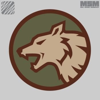Wolf Head Patch