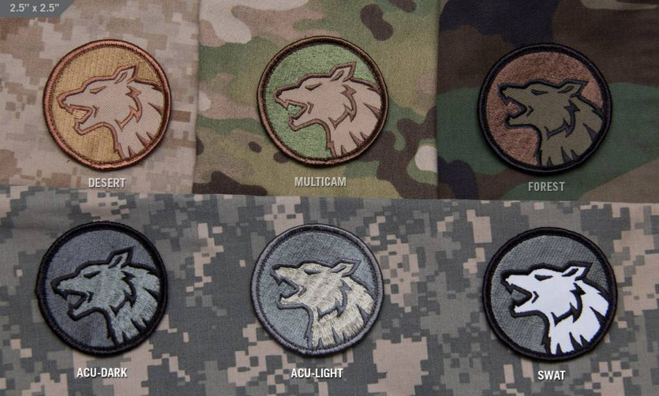 Wolf Head Patch