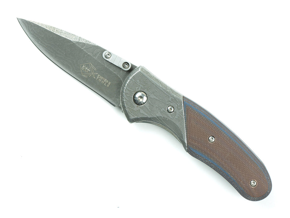 X-Treme Einhandmesser Damast
