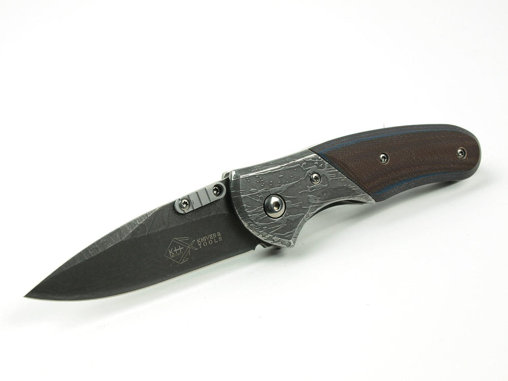 X-Treme One-Handed Knife Damascus